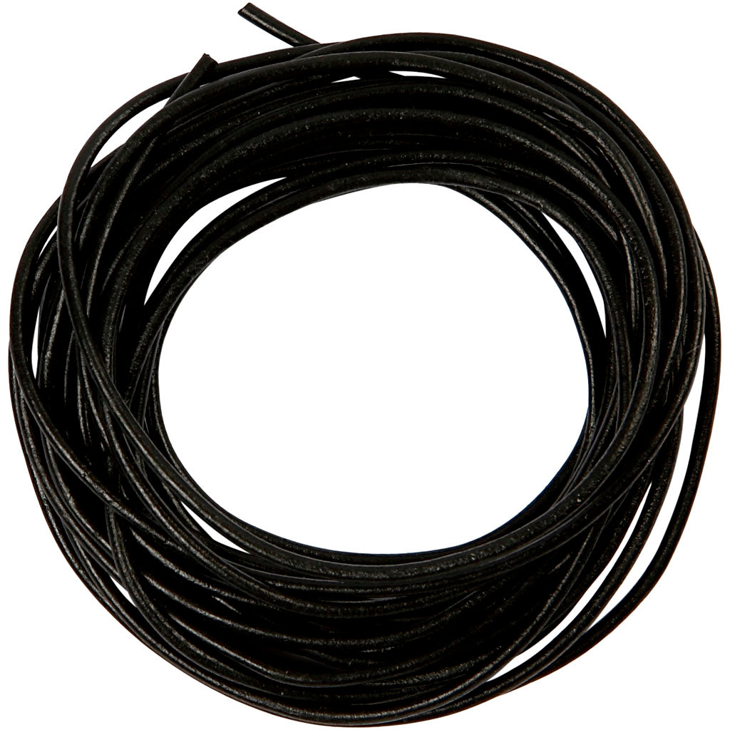 Http: www.cchobby.nl leerkoord-dikte-2-mm-zwart-4-m-1-rol