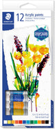 Staedtler design journey - karat acrylverf - set 12 tubes 12 ml