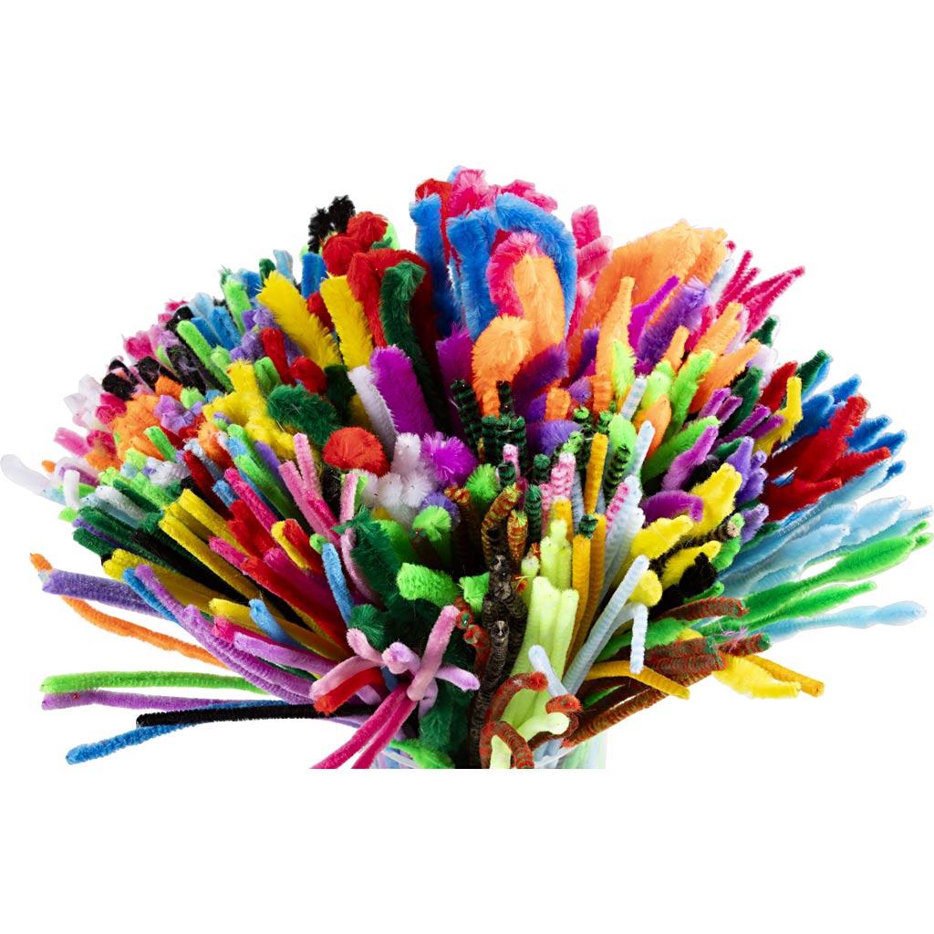 Creotime https: www.cchobby.nl chenille-l-30-cm-dikte-6-15-mm-diverse-kleuren-500-div-1-doos