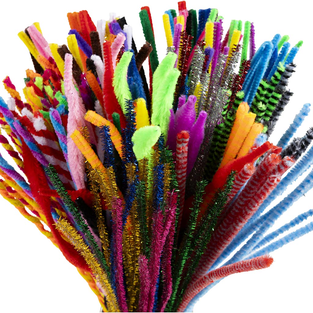 Https: www.cchobby.nl chenille-l-30-5-cm-dikte-4-6-mm-diverse-kleuren-250-div-1-doos