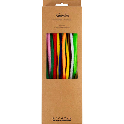 Creativ company https: www.cchobby.nl chenille-l-30-cm-dikte-6-mm-diverse-kleuren-50-div-1-doos