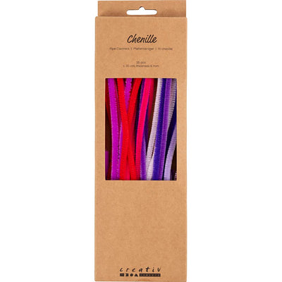 Https: www.cchobby.nl chenille-l-30-cm-dikte-6-mm-paars-roze-harmonie-25-stuk-1-doos
