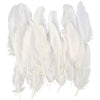 Creativ company cc ganzenveren 15 cm wit 70 stuks