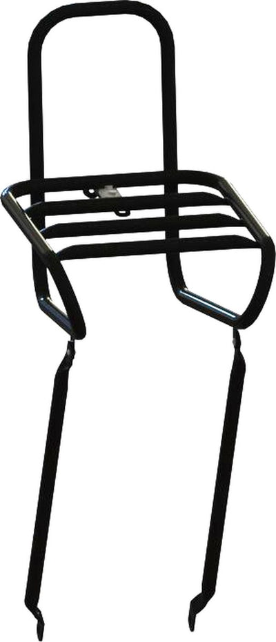 Voordrager Steco smooth zwart 25cm