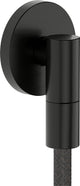 Hansgrohe fixfit fine s muuraansluitbocht zonder terugslagklep brushed black chrome