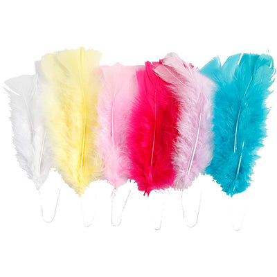 Creativ company veren in diverse kleuren 11-17cm, 18st.