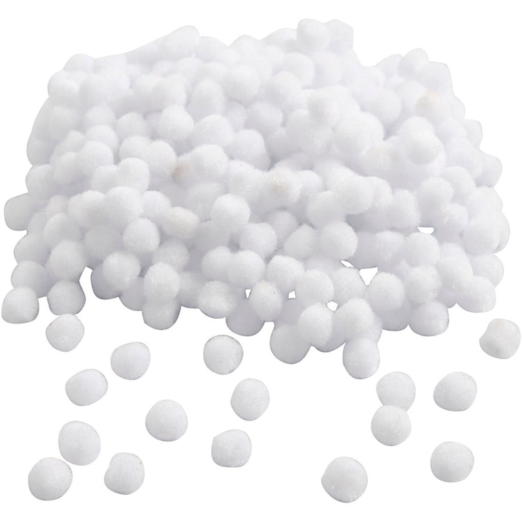 Creativ company http: www.cchobby.nl pompons-d-10-mm-wit-450-stuk-1-doos