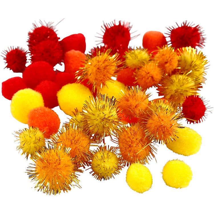Https: www.cchobby.nl pompons-d-15-20-mm-oranje-rood-geel-48-stuk-1-doos