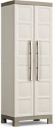 Keter excellence opbergkast hoog - 4 planken - 45x65x182cm - beige taupe