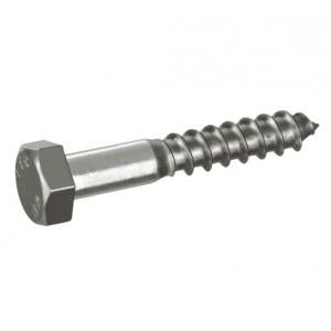 Houtdraadbout 8x40 d571 rvs a2 | 100 stuks