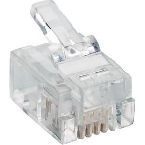 Enzo modulaire plug 6p 4c rj11 per stuk 2575188