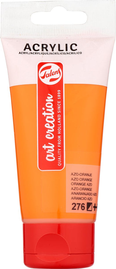 Talens art creation acrylverf tube 75 ml, azo-oranje (276)