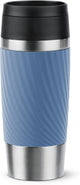 Tefal travel mug classic twist - thermosfles - 0.36l - blauw - compact - lekvrij - geschikt voor koffie