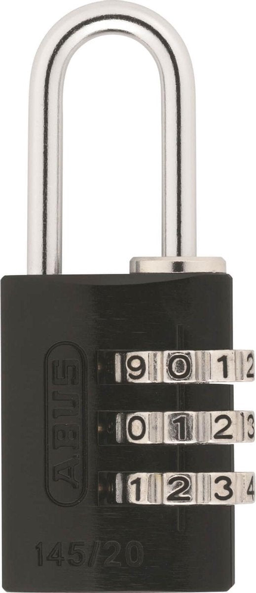 Abus Cijfer Hangslot 145 20 - Zwart, 5cm