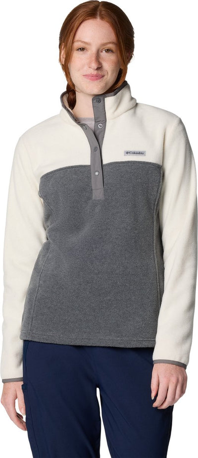 Columbia benton springs™ 1 2 snap pull over ii dames outdoorvest - grey l