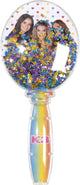 Totum k3 glitter kinder haar borstel - speelgoed meisjes junior vanaf 3 jaar- met bewegende glitters - studio 100 kids beauty