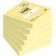 Zelfklevende memoblaadjes post-it geel 76 x 76 mm