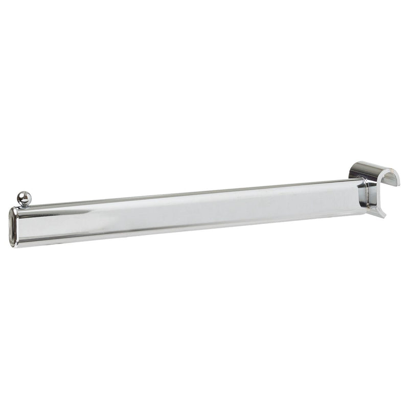 Kledingstang 30 cm met eindpin stellingmateriaal
