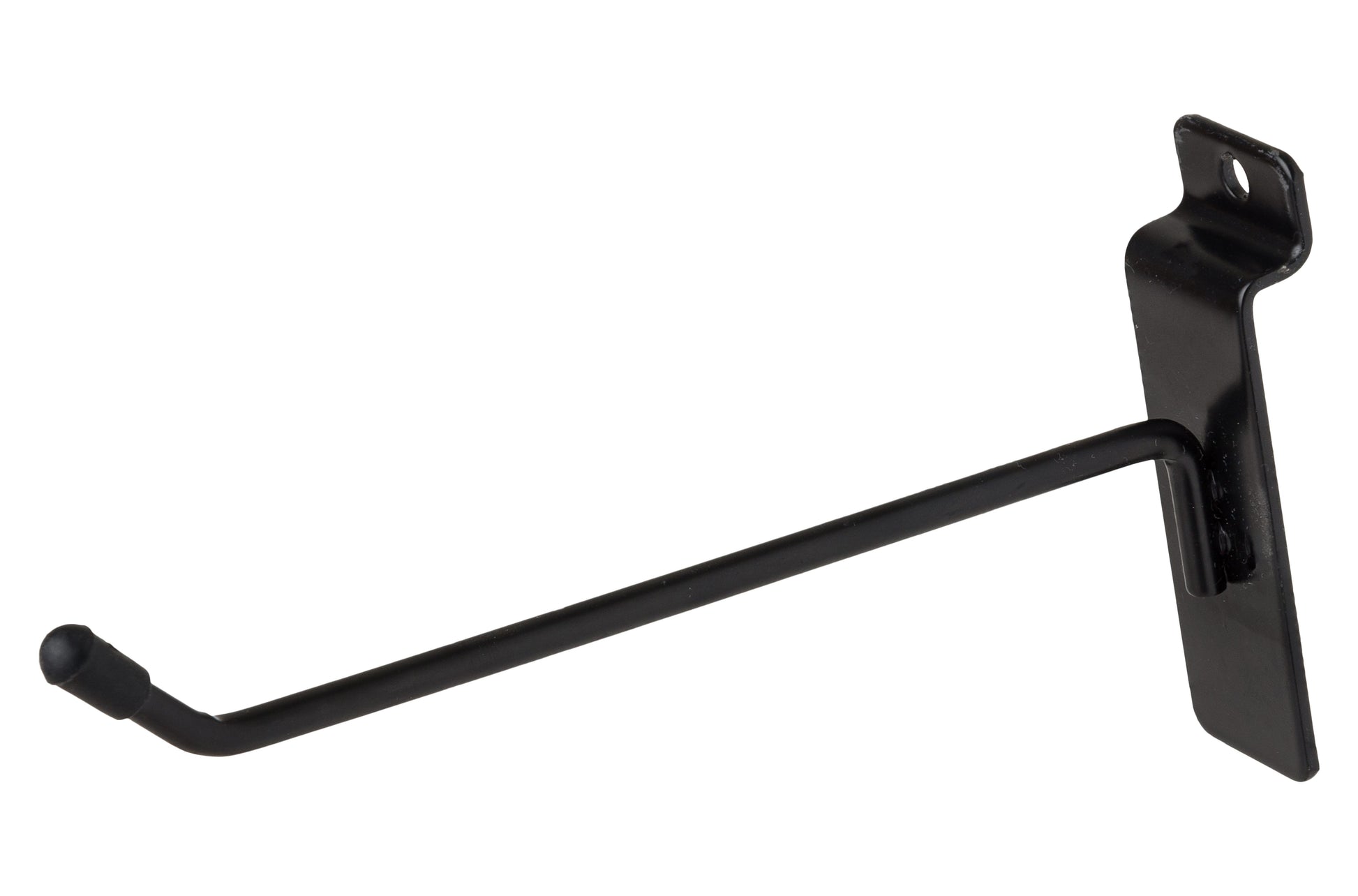 Promo haak zwart enkel 15 cm voor slatwall