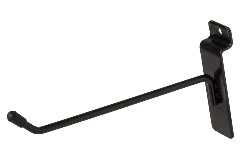 Promo haak zwart enkel 15 cm voor slatwall