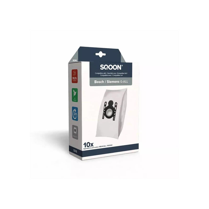 Sqoon stofzuigerzak bosch siemens g-all 10st