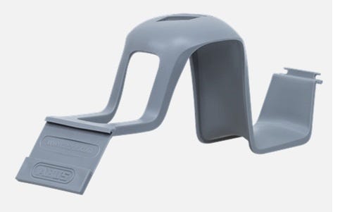 Abus helmhaak slatwall