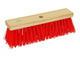 Luva straatbezem rood groen 36 cm fsc