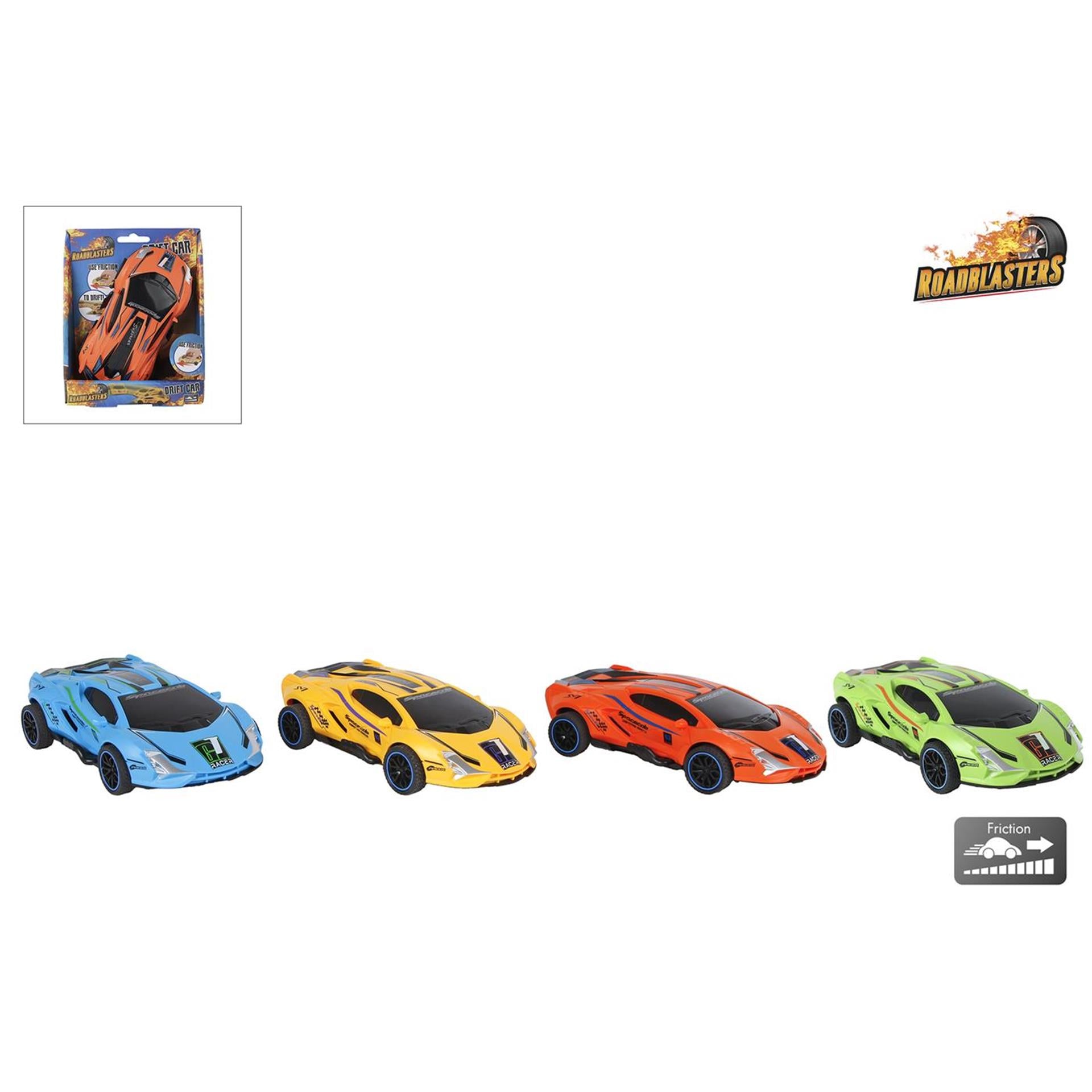 Roadstar drift auto frictie, 16cm