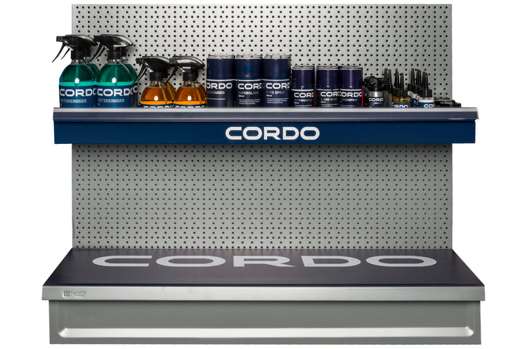 Cordo dragerplank promo tego en slatwall t.b.v. onderhoudsmiddelen