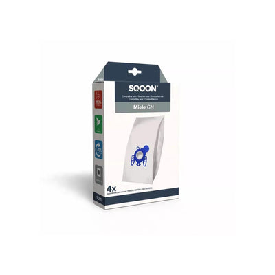 Overige merken sqoon stofzuigerzakken voor miele gn 4 stuks