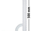 Wolfcraft universele winkelhaak | l 500mm | 1 stuk - 5206000