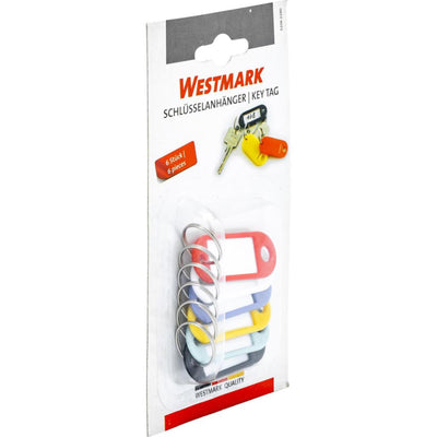 Westmark sleutellabels set a 6 kunststof