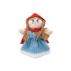 Handpop roodkapje. 25 cm. 3+