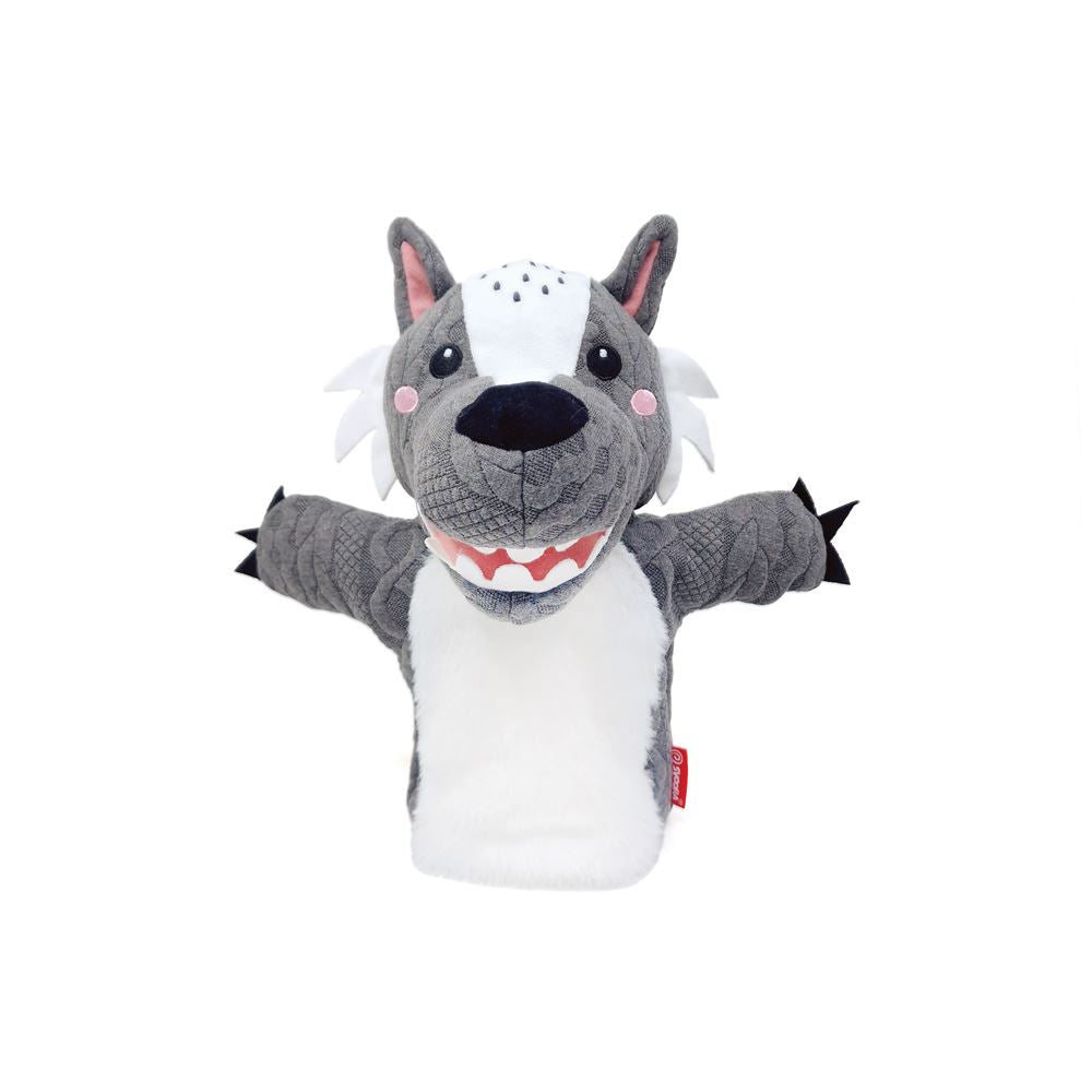 Handpop wolf. 25 cm. 3+