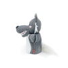 Handpop wolf. 25 cm. 3+