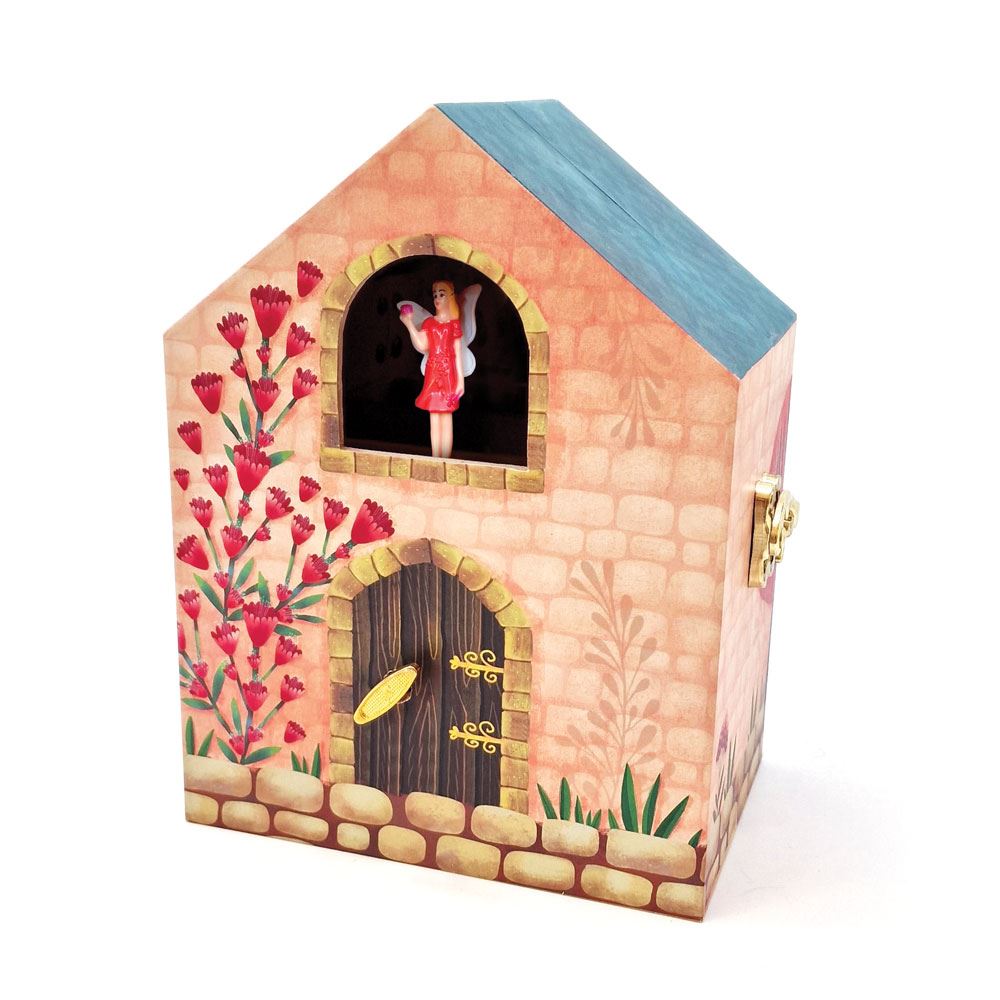Juwelendoos met muziek fairy house. 4+