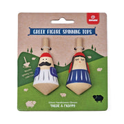 Set houten tollen grieks figuren. 5+ - afbeelding 2