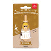 Griekse houten tol: athena. 3,5x3,5x8