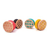 Dsp. houten yo-yo's. geom. 4 ass 6+