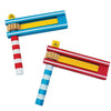 Kleurrijke rammelaar. 2 assortie. 3+
