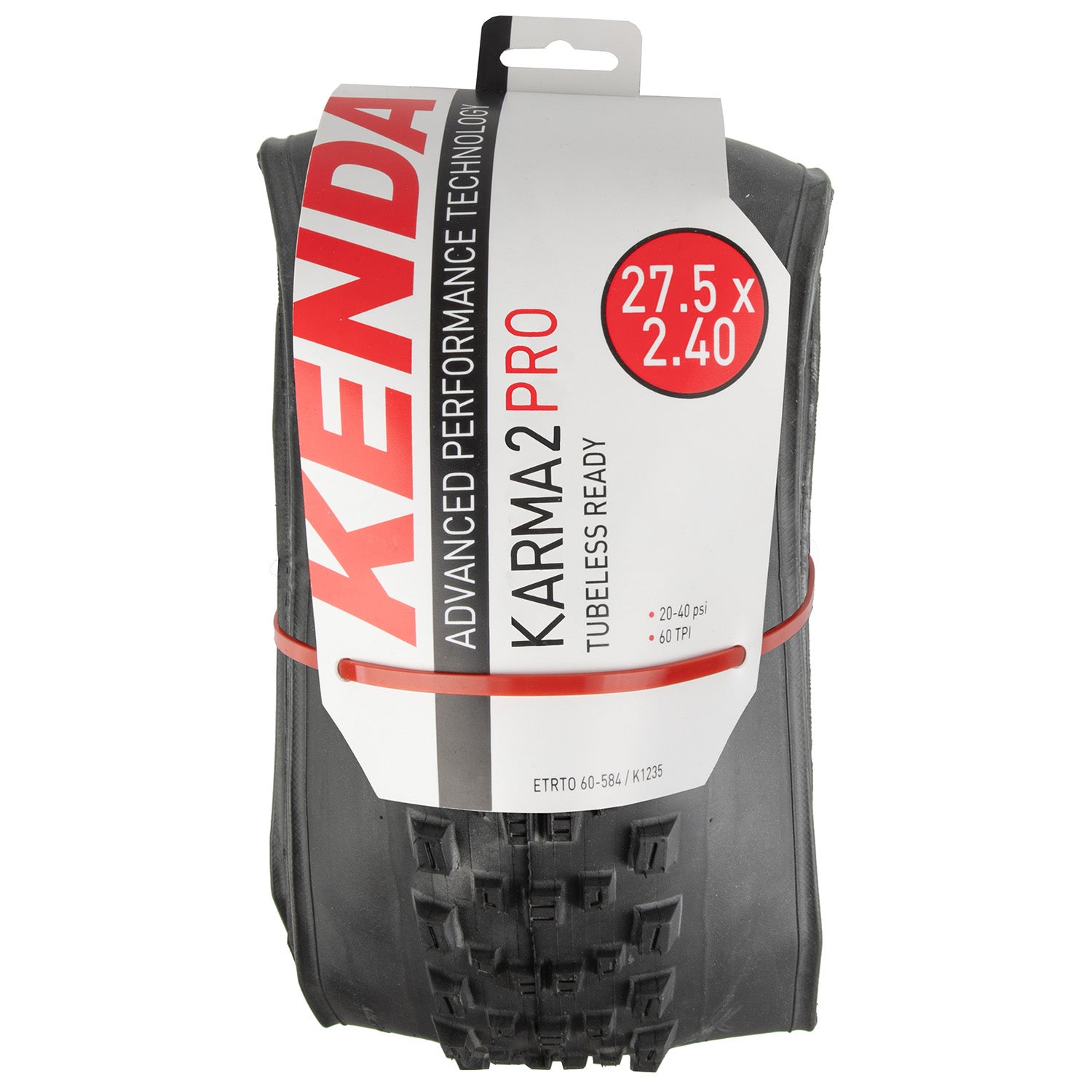 Kenda karma² pro 27.5 x 2.40 folding tire