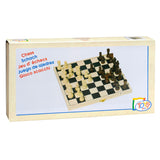 Goki schaakbord plooibaar, veldgrootte 30mm, 26x13x3cm - afbeelding 2