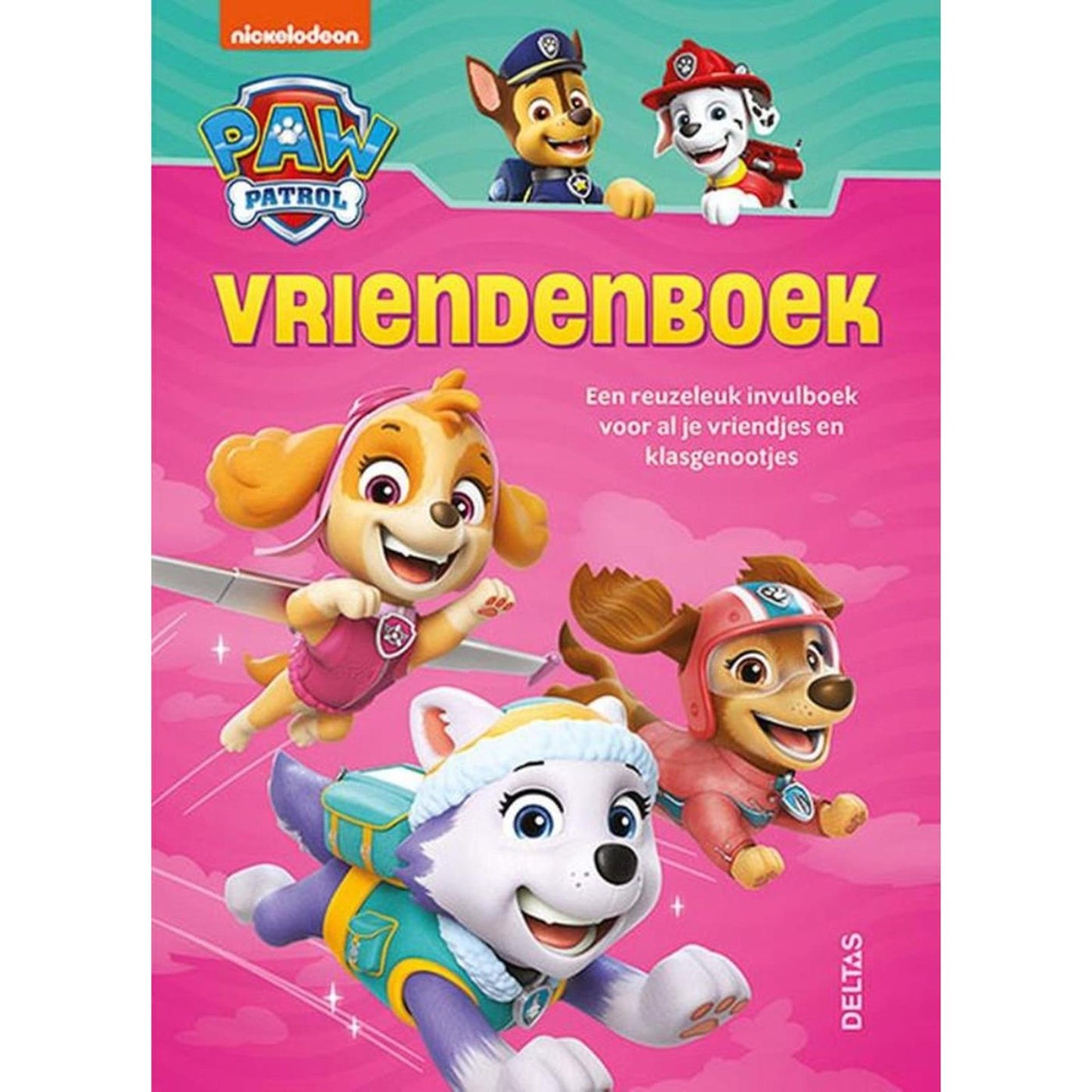 Deltas paw patrol vriendenboek