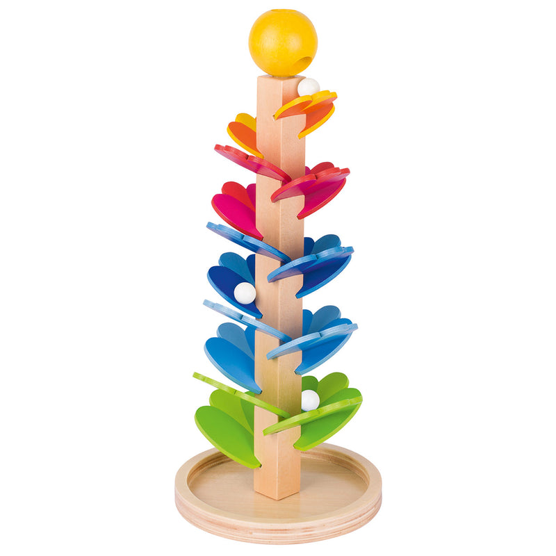 Goki houten knikkerspel met geluiden