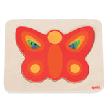 Goki lagenpuzzel vlinder, 5 lagen - afbeelding 2