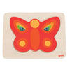 Goki lagenpuzzel vlinder, 5 lagen