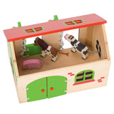 Goki houten boerderij, 13dlg. - afbeelding 2