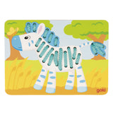 Goki houten rijgpuzzels, 3st. - afbeelding 4
