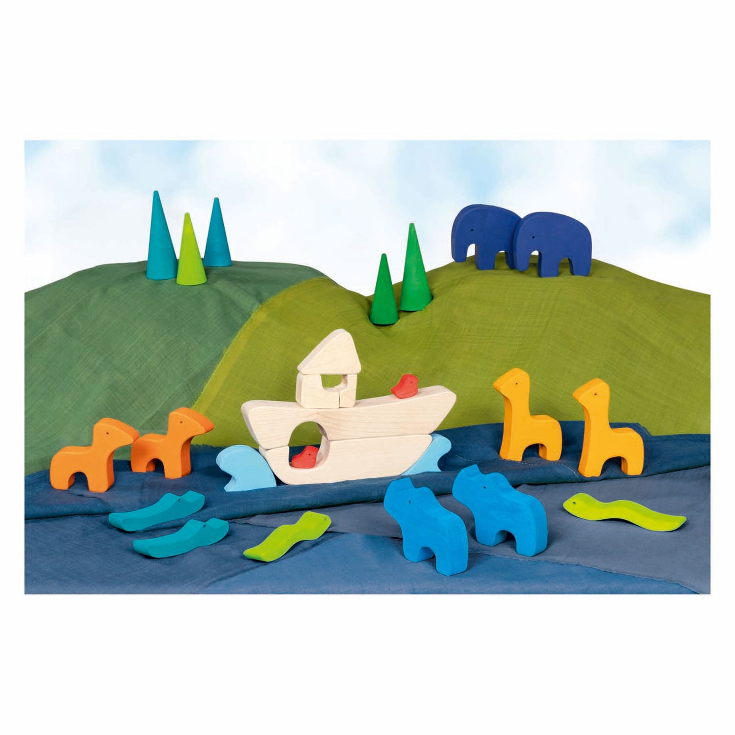 Goki houten noach's ark
