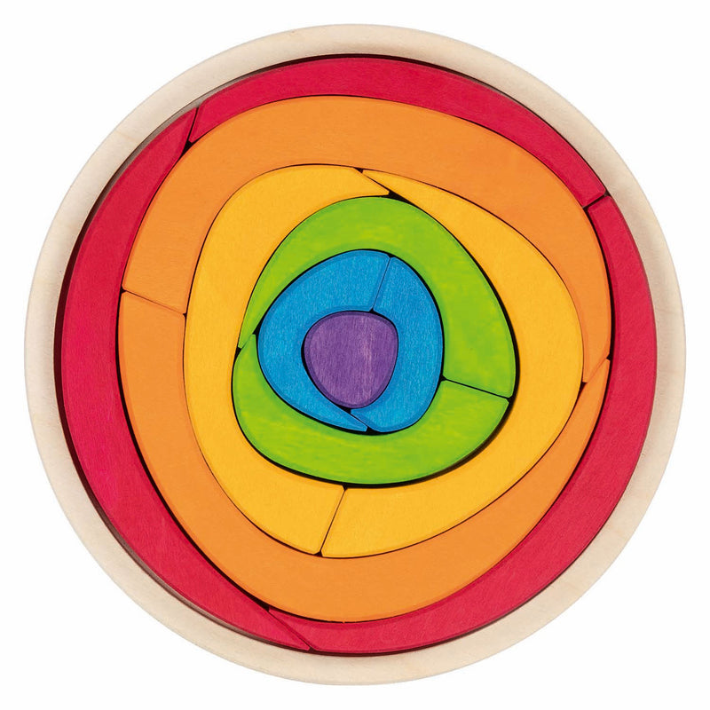 Goki houten puzzel oculus, 11st.